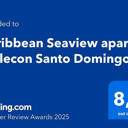 Caribbean Seaview Apart Malecon Σάντο Ντομίγκο Εξωτερικό φωτογραφία